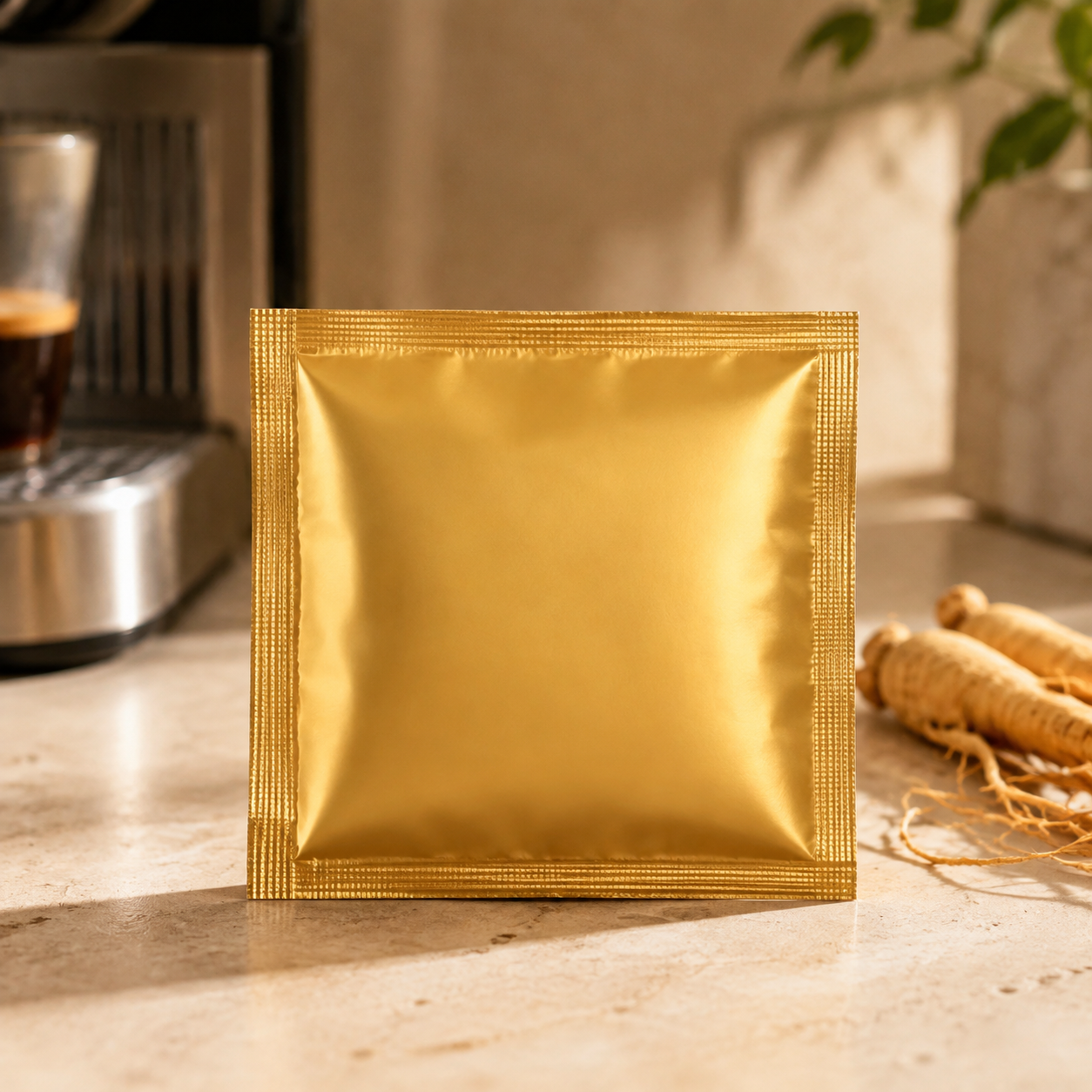 Bustina capsula Ginseng con logo ufficiale KIKOFFY per sistema a circuito chiuso
